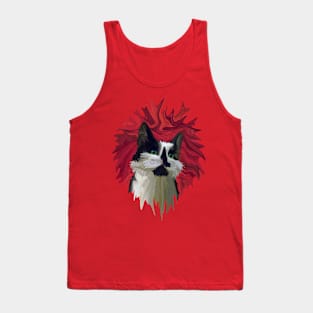 Tuxedo Cat Hits the Red Carpet Tank Top